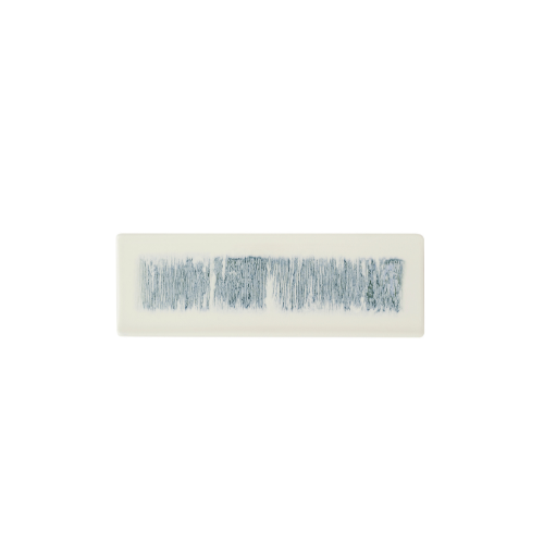 Churchill Lyra Blue serveerplank 33 x 11 cm – blauw porseleinen tapasplank voor de horeca