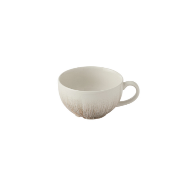 Churchill Lyra Pink cappuccinokop 227 ml – zacht roze porseleinen koffiekop voor de horeca