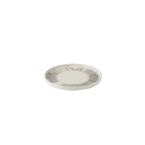 Churchill Lyra Pink bord met rand 26 cm – zacht roze porseleinen bord voor restaurants