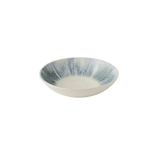 Churchill Lyra Blue coupekom 18,2 cm – blauw porseleinen kommetje voor voorgerechten