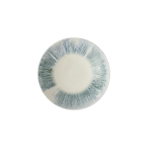 Churchill Lyra Blue coupekom 18,2 cm – blauw porseleinen kom voor bijgerechten