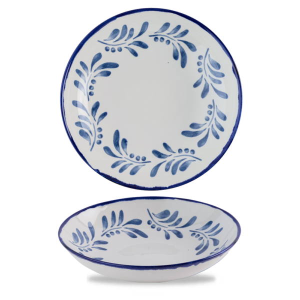 Dudson Harvest Mediterranean coupekom 24,8 cm – mediterrane porseleinen kom voor restaurants