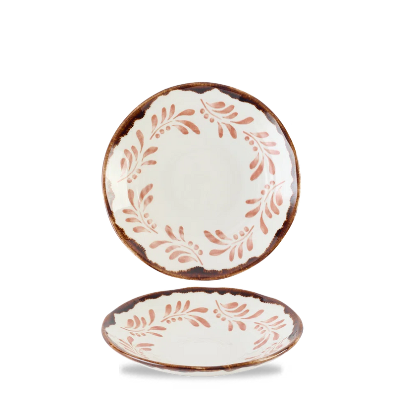 Dudson Harvest Terracotta organische coupekom 21 cm – terracotta porseleinen coupekom voor de horeca