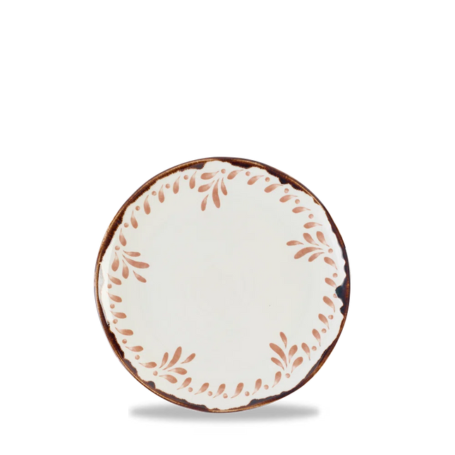 Dudson Harvest Terracotta organisch coupebord 27,5 cm – terracotta porseleinen coupebord voor de horeca