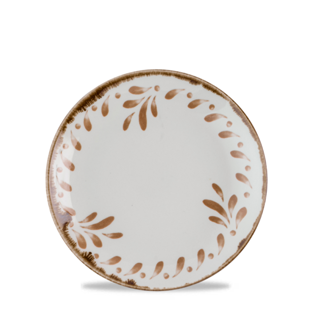 Dudson Harvest Mediterranean Terracotta coupebord 16,5 cm – terracotta porseleinen coupebord voor de horeca