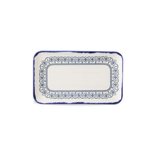 Dudson Harvest Mediterranean rechthoekig bord 27x16 cm – mediterraan porselein voor de horeca