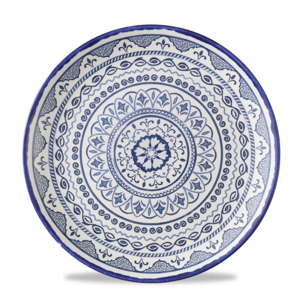 Dudson Harvest Mediterranean coupebord 28,8 cm – mediterraan porseleinen serveerbord voor restaurants