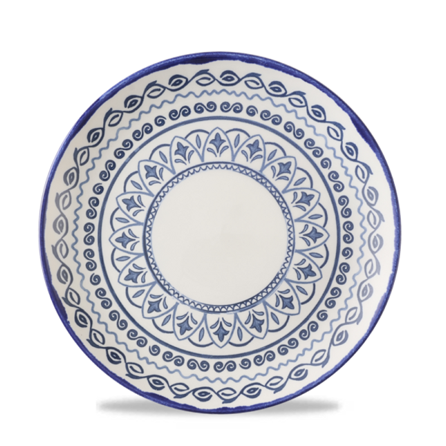 Dudson Harvest Mediterranean Moresque coupebord 21,7 cm – porseleinen bord met Moors decor voor fine dining