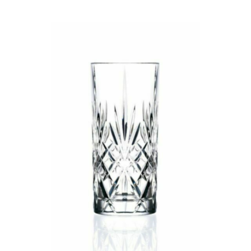 RCR Melodia hi-ball glas 360 ml – kristallen longdrinkglas voor cocktails en frisdrank