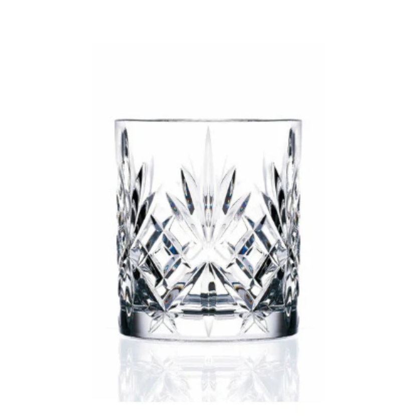 RCR Melodia Old Fashioned 240 ml – kristallen whiskyglas voor klassieke cocktails