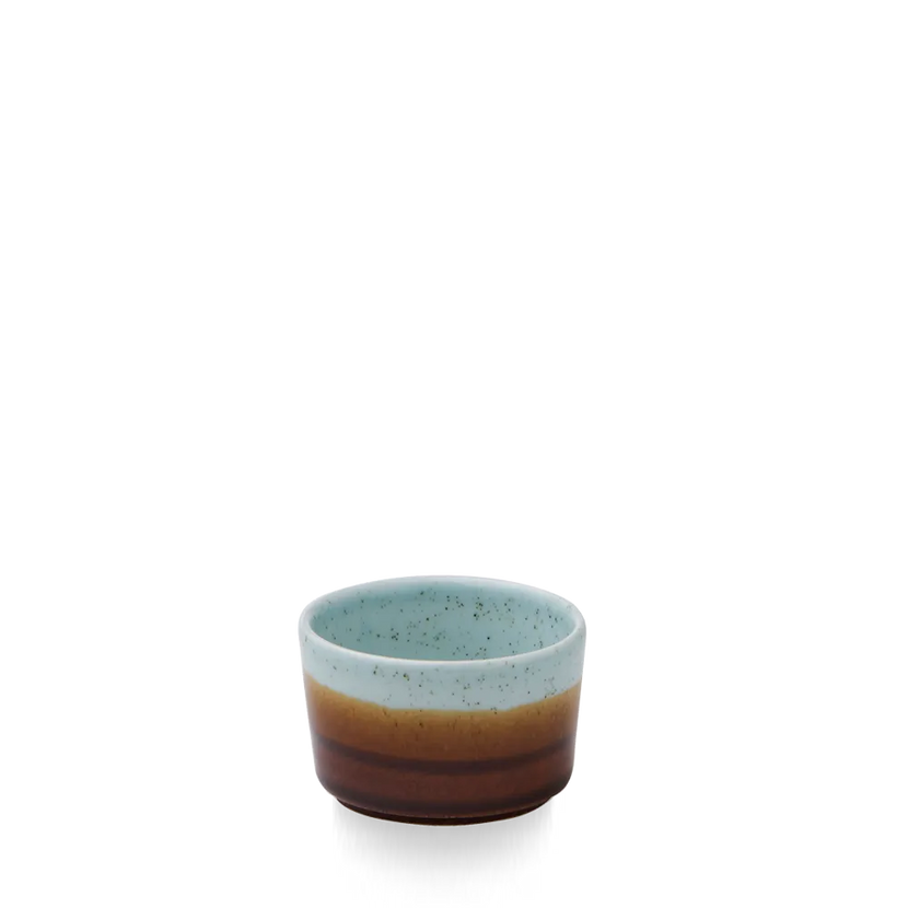 Churchill Nourish Siena Duck Egg kom 220 ml – pastelblauw keramisch schaaltje voor zorg en horeca