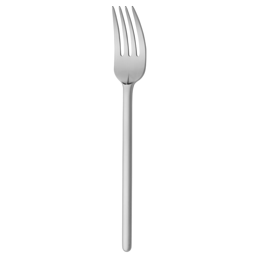 Sola New Dutch Satin tafelvork 21 cm – Luxe RVS bestek met satijnen afwerking, perfect voor horeca, restaurants en hotels. Verpakt per 12 stuks.