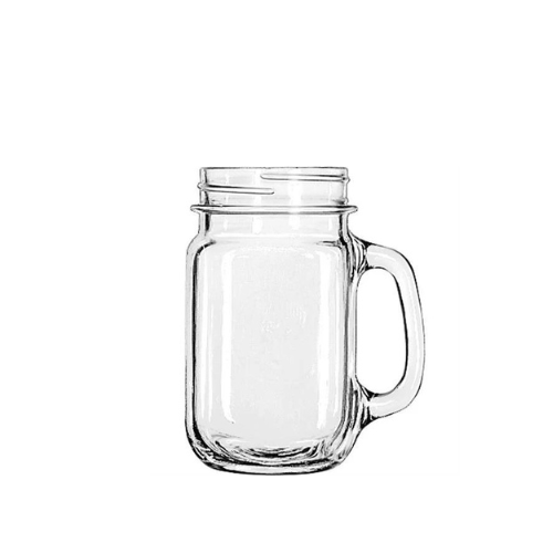 Onis Drinking Jar Plain 473 ml – glazen drinkpot voor cocktails en frisdrank