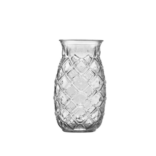 Onis Tiki ananasglas 470 ml – tikiglas in ananasvorm voor tropische cocktails