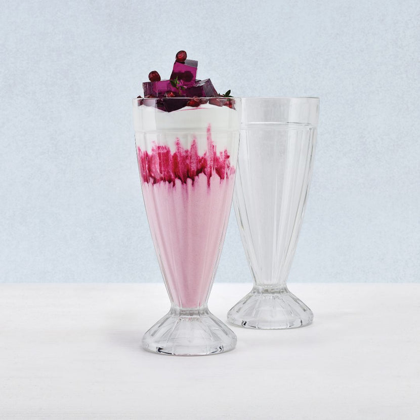 Onis Stature glas 335 ml sfeerbeeld ijsfontein dessertglas professioneel horecaglas