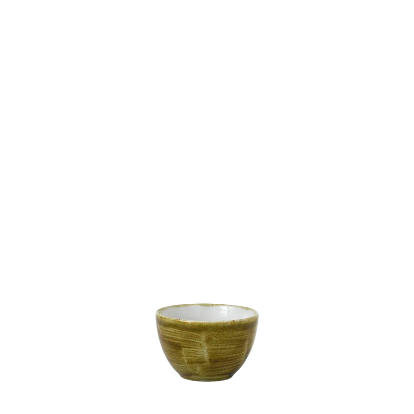 Churchill Plume Green suikerpot 227ml – porselein met gekleurde coupe-rand voor banqueting
