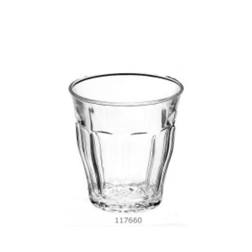 Duralex Picardie tumbler 90 ml – klein gehard glaasje voor espresso en likeur