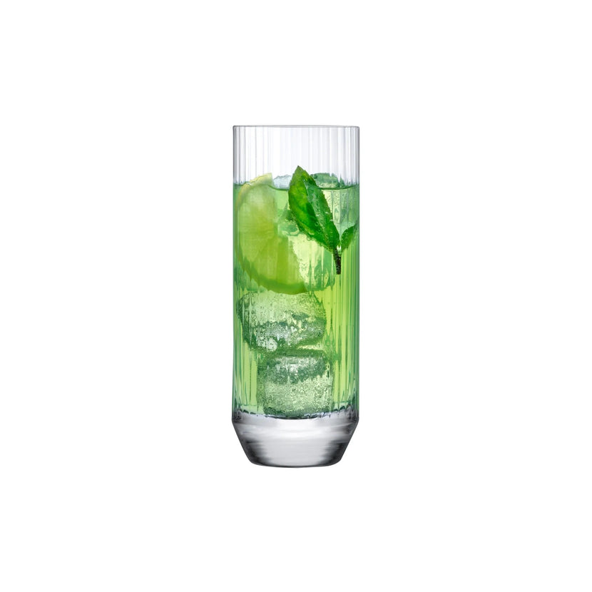 Nude Big Top highball glas 340 ml – modern kristallen longdrinkglas voor cocktails en frisdrank