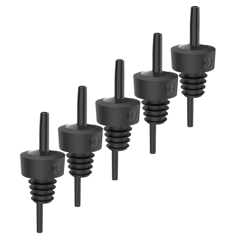 Pourify Smart Pourer 5-pack – slimme schenktuiten voor flessen achter de bar