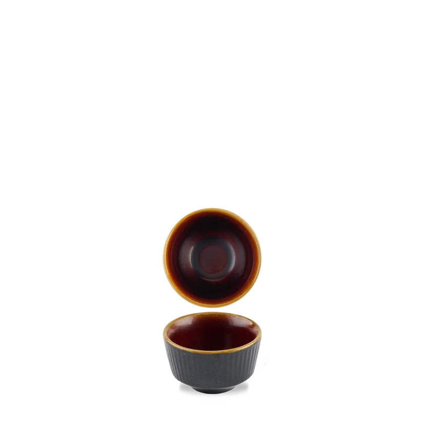 Churchill Tokyo Black Kochi dipschaaltje 110 ml – zwart sauzenschaaltje voor restaurants