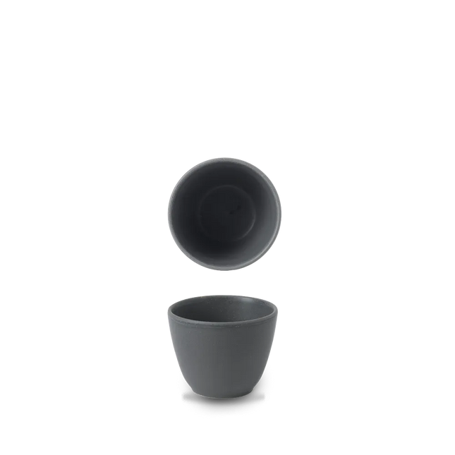 Churchill Nourish Seattle Grey mok 295 ml – stapelbaar, breukvast stoneware servies voor fine dining