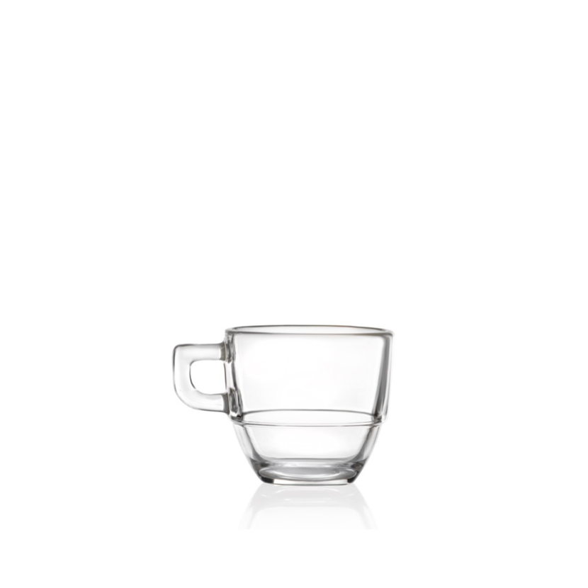 RCR Caffe espressokopje 8 cl – kristallen espressoglas voor koffiebars
