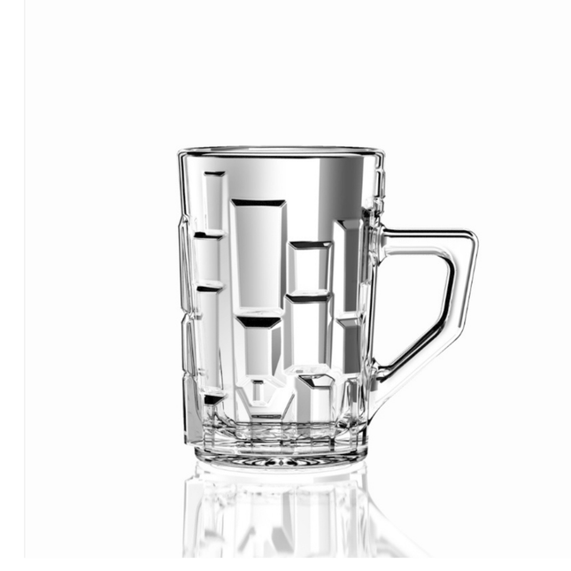 RCR Etna theeglas 22 cl – kristallen glas voor thee en warme dranken