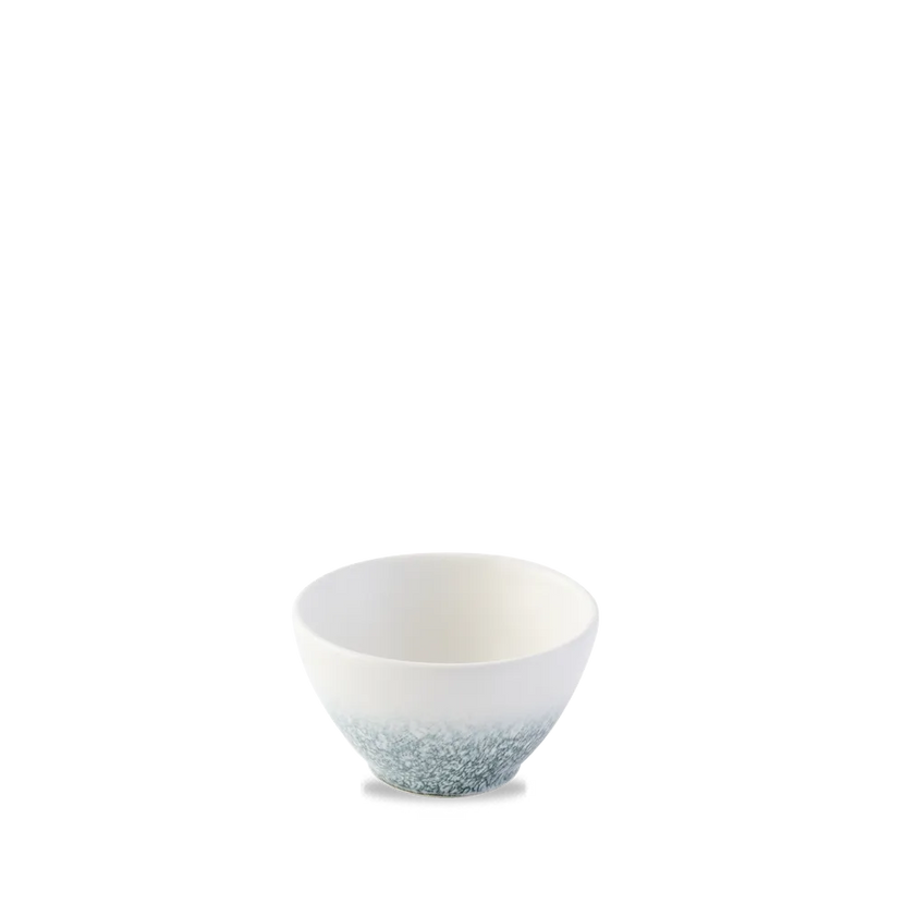 Churchill Raku Topaz Blue dipschaaltje 114 ml – gereactiveerd glazuur potje voor sauzen