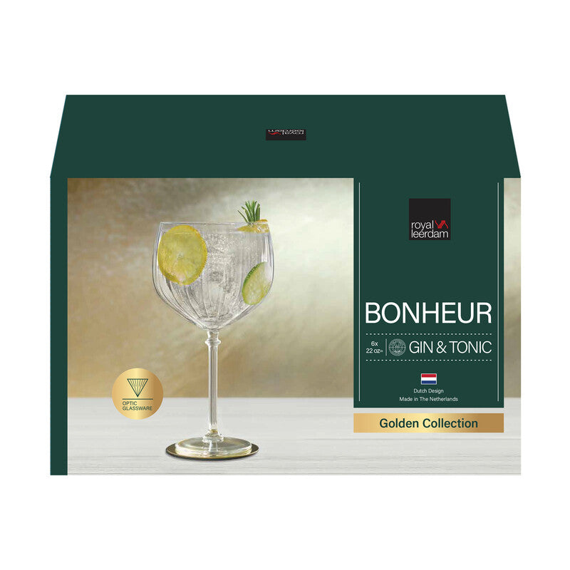 Royal Leerdam Bonheur gin-tonic 650 ml – cocktailglas voor de bar
