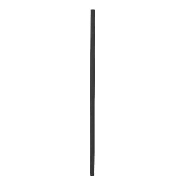 APS herbruikbare ECO rietjes zwart 6 x 230 mm - duurzame rietjes voor de bar