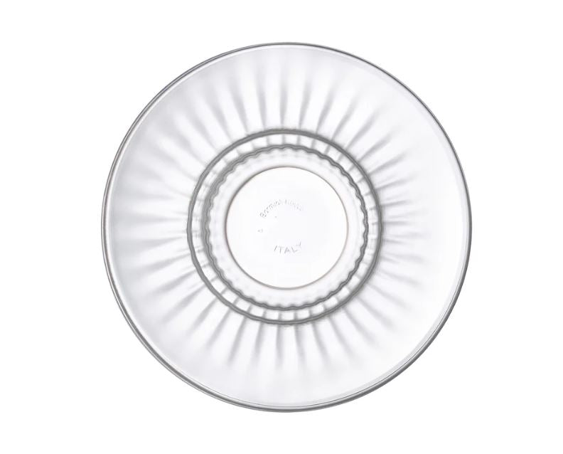 Rocco Bormioli Barshine schotel 14 cm – glazen ondertas voor dubbele espresso