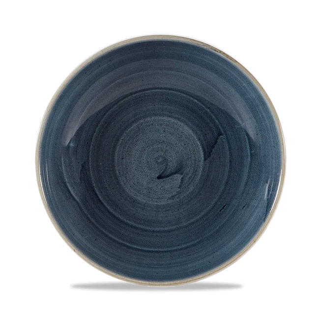 Churchill Stonecast Blueberry evolve coupekom Ø 25 cm – paarsblauw porseleinen kom voor restaurants