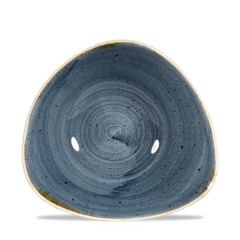 Churchill Stonecast Blueberry Lotus kom Ø 23 cm – paarsblauw porseleinen kom voor horeca
