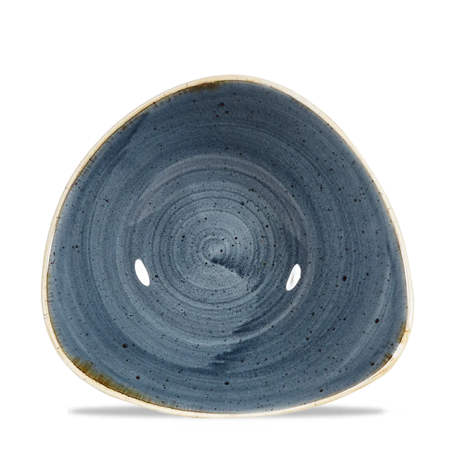 Churchill Stonecast Blueberry Lotus kom Ø 23 cm – paarsblauw porseleinen kom voor horeca