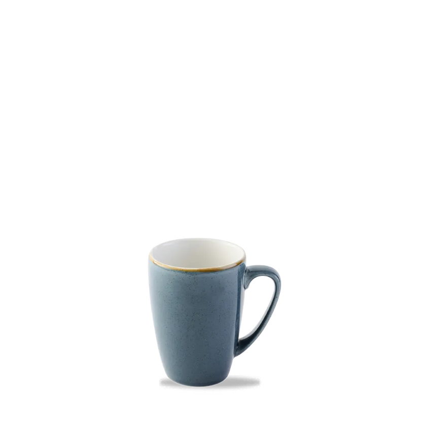 Churchill Stonecast Blueberry mok 340 ml – gespikkelde porseleinen mok voor koffie en thee