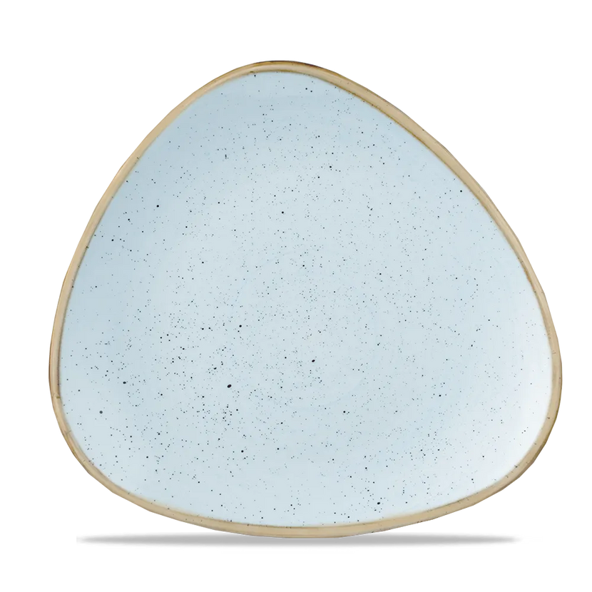 Churchill Stonecast Duck Egg Lotus bord Ø 25 cm – zachtblauw porseleinen bord voor restaurants