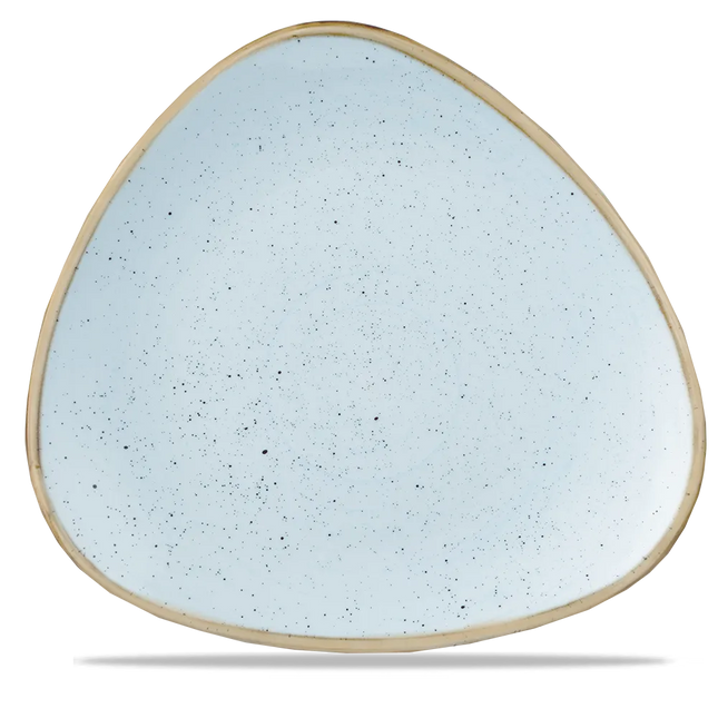 Churchill Stonecast Duck Egg Lotus bord Ø 30 cm – groot zachtblauw porseleinen bord voor fine dining