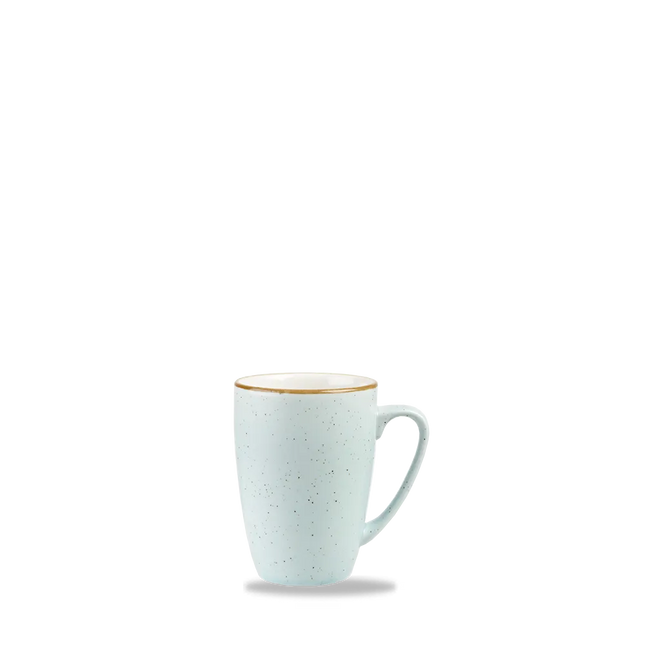 Churchill Stonecast Duck Egg Profile mok 355 ml – zachtblauw porseleinen mok met oor voor café en horeca