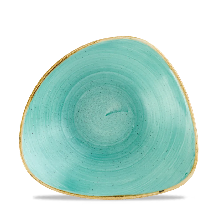 Churchill Stonecast Mint Lotus kom Ø 23 cm – grote mintgroene kom voor buffetpresentatie