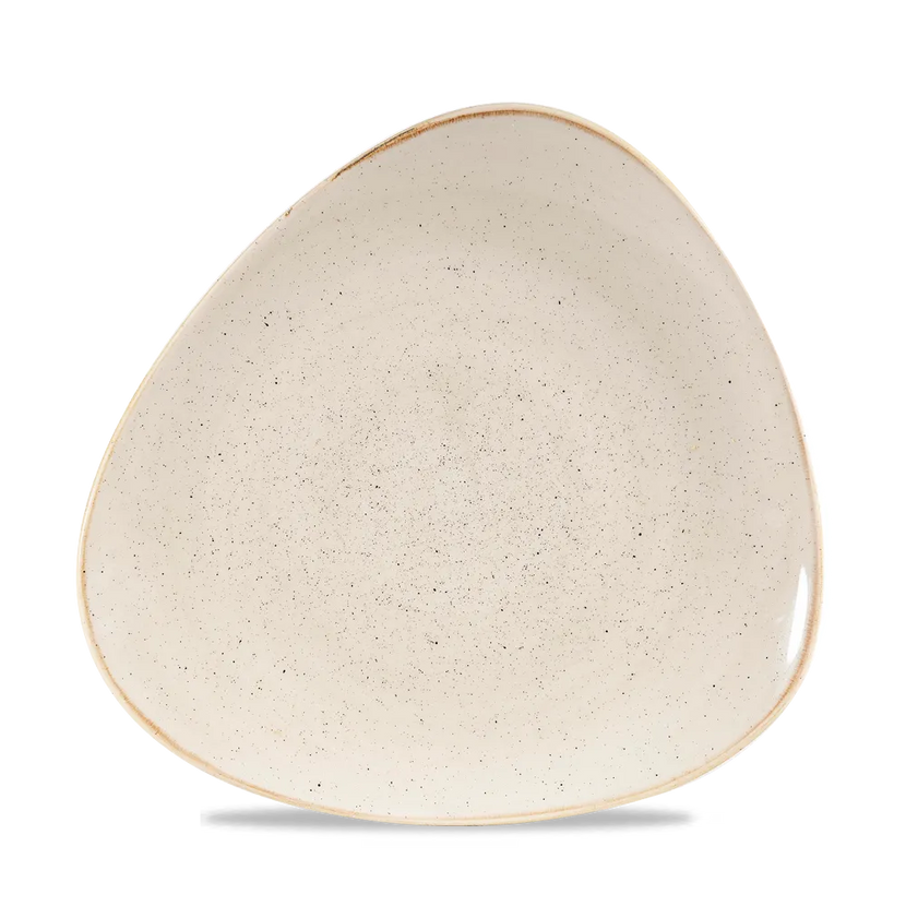 Churchill Stonecast Nutmeg Cream Lotus bord Ø 25 cm – crèmekleurig porseleinen bord voor restaurants