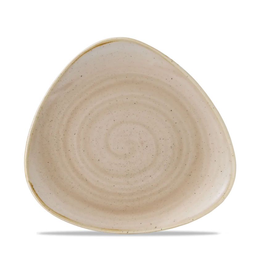 Churchill Stonecast Nutmeg Cream Lotus bord Ø 18 cm – klein crèmekleurig porseleinen bordje voor fine dining
