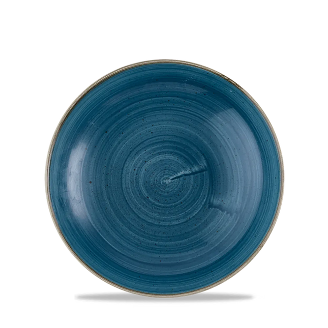 Churchill Stonecast Java Blue coupe kom Ø 18,2 cm – blauwe kom voor bistro's