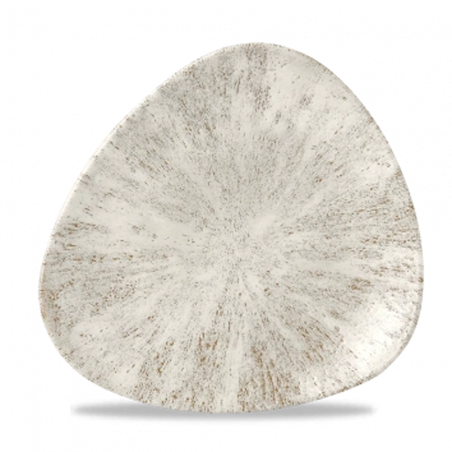 Churchill Stone Agate Grey Lotus bord Ø 23 cm – porseleinen bord voor de horecasector