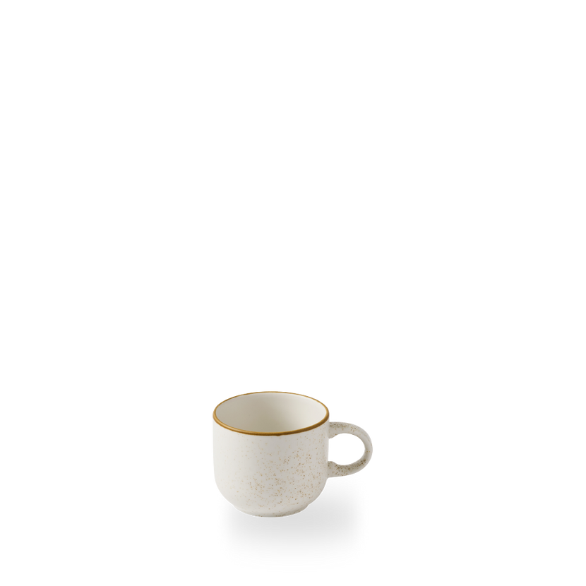 Churchill Stonecast Barley White Bubble Mug 230 ml – porseleinen koffiemok – set van 12 – APS Glass & Bar Supply

