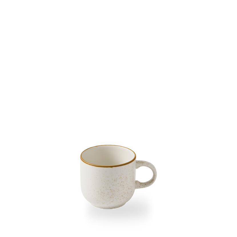 Churchill Stonecast Barley White Bubble Mug 450 ml – grote porseleinen koffiemok – set van 6 – APS Glass & Bar Supply

