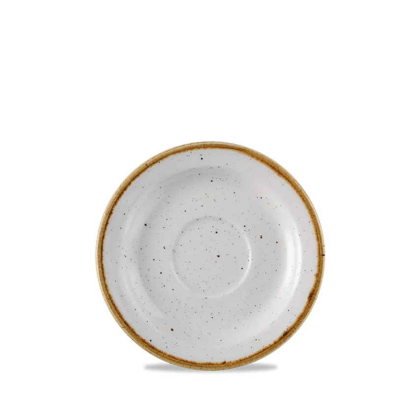 Churchill Stonecast Barley White Profile schotel Ø 15 cm – porseleinen schotel voor restaurants
