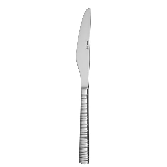 Sola Bali tafemes 23,7 cm – Stijlvol roestvrijstalen mes, perfect voor dagelijks gebruik bij het serveren van diverse gerechten. Ideaal voor professioneel gebruik in de horeca. Verpakt per 12 stuks.