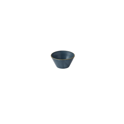 Churchill Stonecast Blueberry sauskommetje 90 ml – blauw porseleinen dipschaaltje voor sauzen