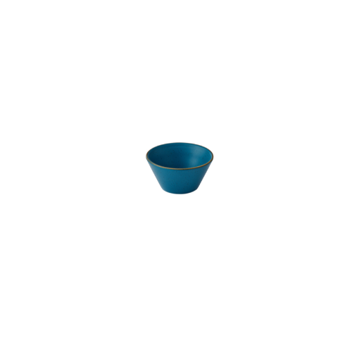 Churchill Stonecast Java Blue sauskommetje 90 ml – javablauw porseleinen dipschaaltje voor sauzen