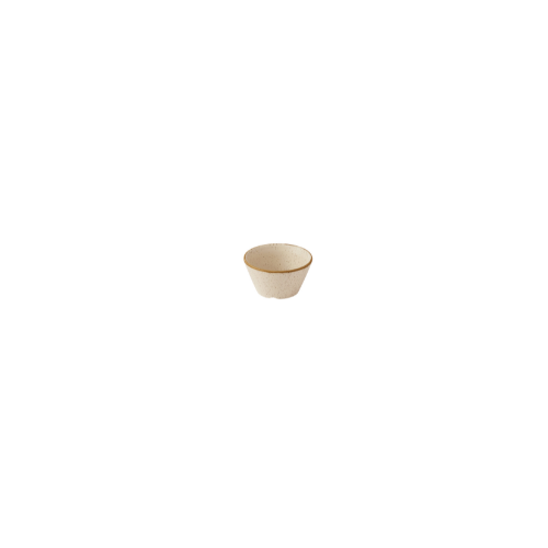 Churchill Stonecast Nutmeg Cream sauskommetje 90 ml – nootmuskaatcrème porseleinen dipschaaltje voor sauzen